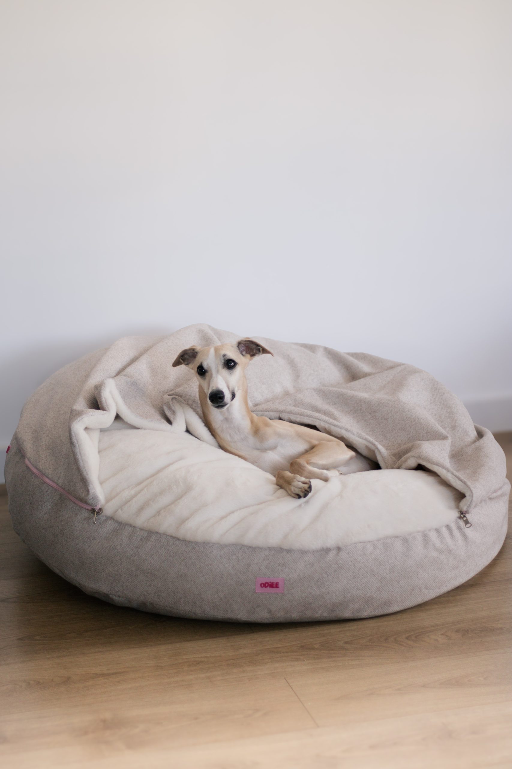 Legowisko norka dla psa Odiee Cloud Cream legowisko norka dla psa Odiee Cloud Cream miękkie legowisko dla psa