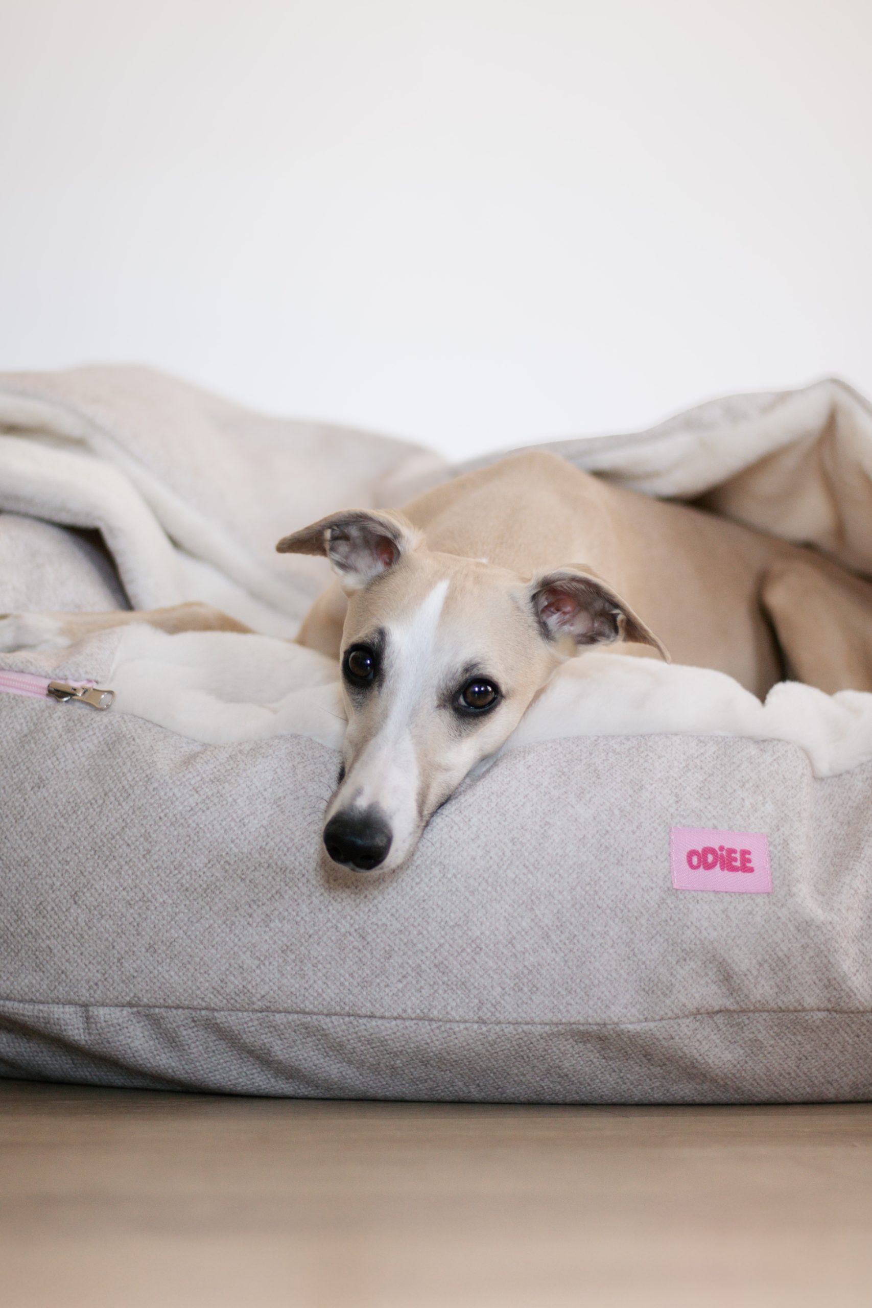 Legowisko norka dla psa Odiee Cloud Cream legowisko norka dla psa Odiee Cloud Cream miękkie legowisko dla psa